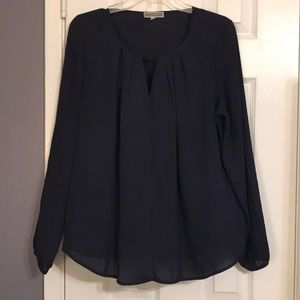 Pleione Navy Blue Blouse
